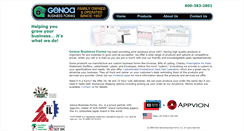 Desktop Screenshot of genoabusforms.com