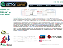 Tablet Screenshot of genoabusforms.com